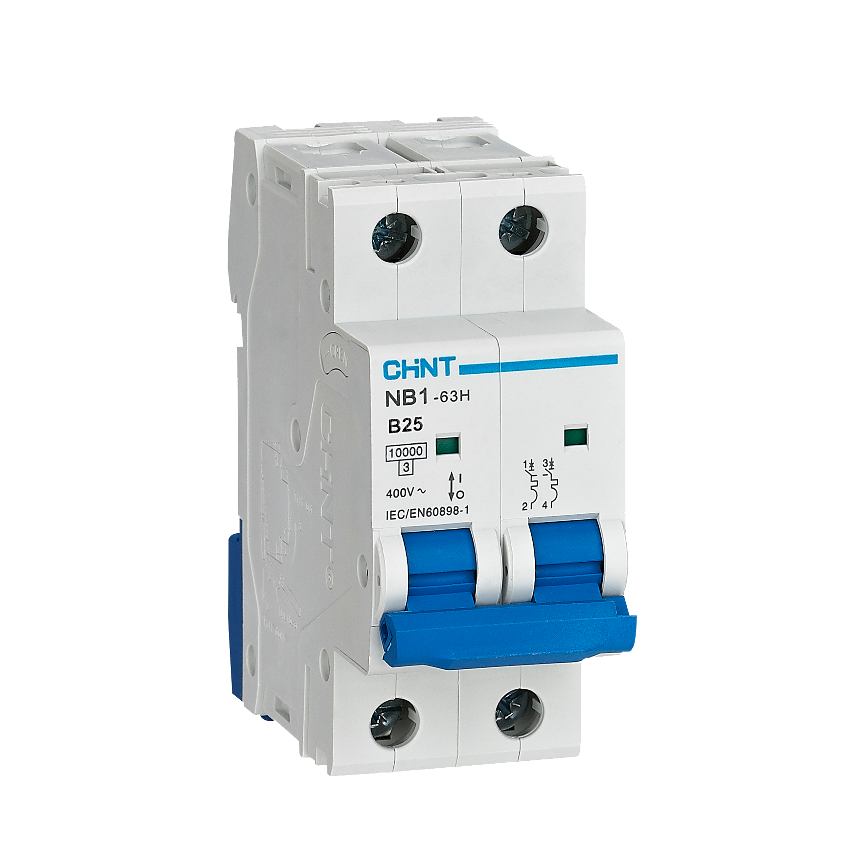 NB1-63H 2P B25 10kA DB-MCB